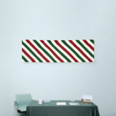 kerststrepen spandoek (Beurs)