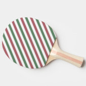  kerststrepen tafeltennisbatje (Zijkant)