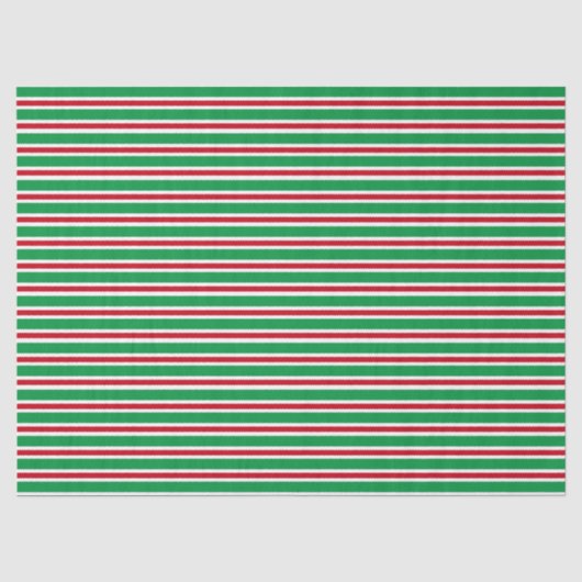 Kerststrepen Tissuepapier (Voorkant)