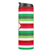 KerstStripe Naughty of Nice  Thermosbeker (Geroteerd rechts)