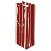 KerstStripes-10-WIJNVERBAG Wijn Cadeautas (Voorkant Gekanteld)