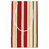 kerstStripes-19-GIFT BAG S Klein Cadeauzakje (Voorkant)