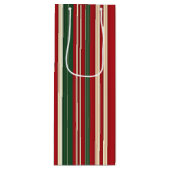 KerstStripes-1-WIJNLIJST Wijn Cadeautas (Voorkant)
