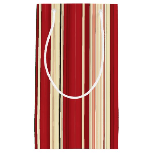kerstStripes-22-GIFT BAG S Klein Cadeauzakje (Voorkant)