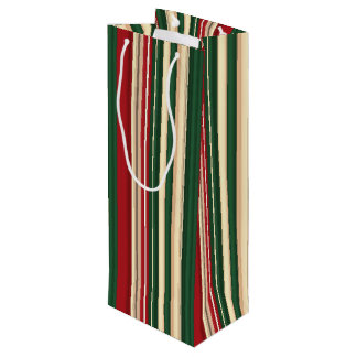 KerstStripes-24-WIJNVERBAG Wijn Cadeautas