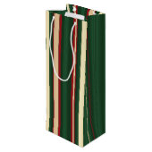 KerstStripes-26-WIJNVERBAG Wijn Cadeautas (Achterkant Gekanteld)