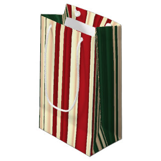 kerstStripes-6-GIFT BAG S Klein Cadeauzakje