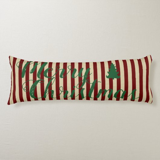 kerststrips lichaamskussen (Voorkant)