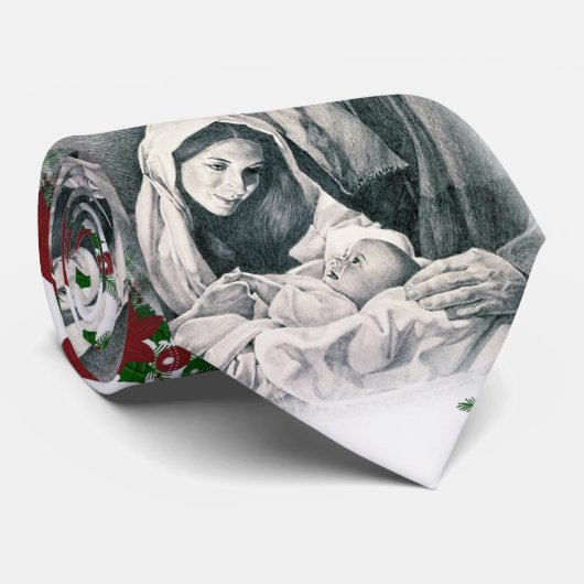 KerstStropdas, Jezus Christus Stropdas (Opgerold)