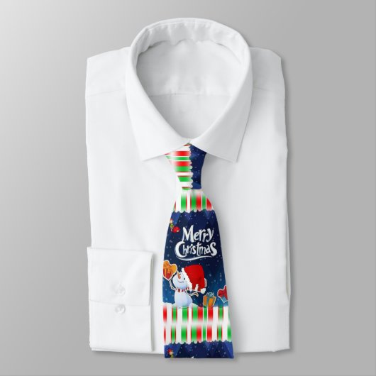 KerstStropdas, kerstman Stropdas (Gebonden)