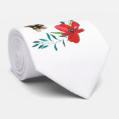 KerstStropdas, kerstman Stropdas (Opgerold)