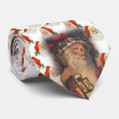 KerstStropdas, kerstman Stropdas (Opgerold)