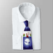 KerstStropdas, kerstman Stropdas (Gebonden)