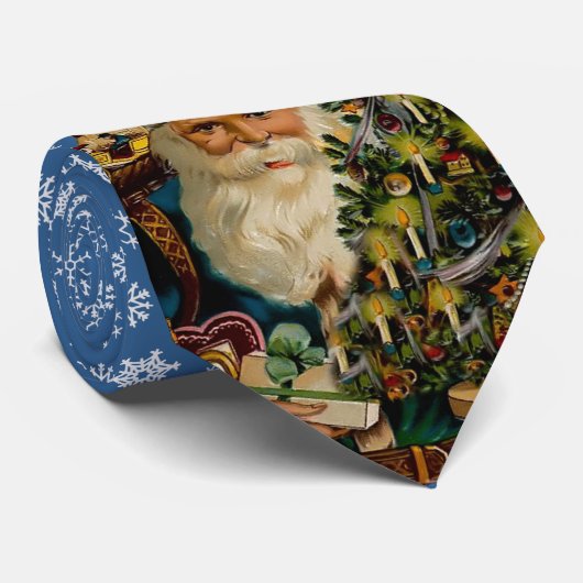  kerstStropdas Stropdas (Opgerold)