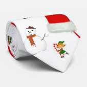 kerstStropdas Stropdas (Opgerold)