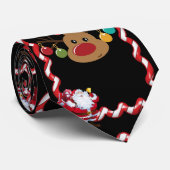 kerstStropdas Stropdas (Opgerold)