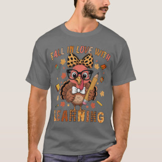 Kerststruisleraar T-shirt Kerstmis in Love wit