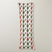 Kerststrump lichaamskussen (Voorkant Verticaal)