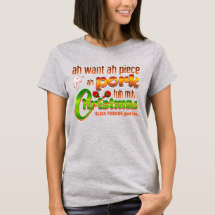 Kerststuk Varkensvlees / Trini Kerstmis T-shirt