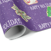 kerstsuikerkoekjes en sneeuwvlokken cadeaupapier (Rol Hoek)