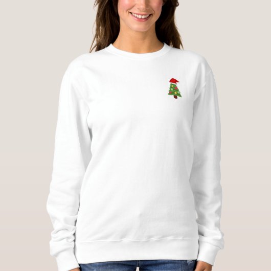 kerstsweatshirt trui (Voorkant)