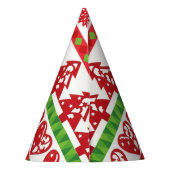 kerstsymbolen feesthoedjes (Achterkant)