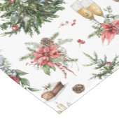 kerstsymbolen korte tafelloper (Hoek)