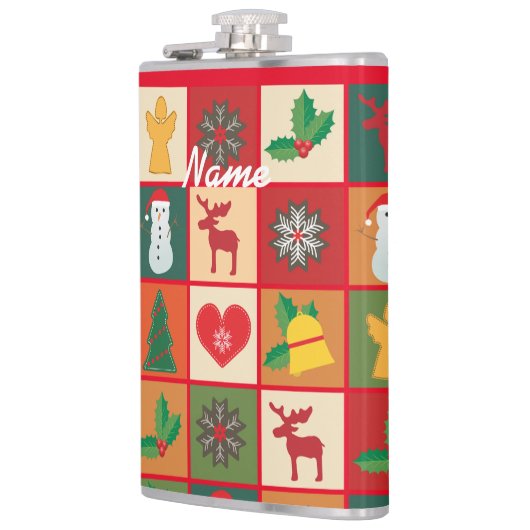 kerstsymbolen Medley Art Thunder_Cove Heupfles (Links)