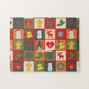 kerstsymbolen Medley Art Thunder_Cove Legpuzzel