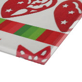 kerstsymbolen snijplank (Hoek)