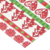 kerstsymbolen tafelkleed (Gekanteld)