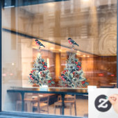 KerstT-shirt met Red Robin Raamsticker (Cafe Raam)