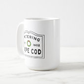 kersttaardebeker koffiemok (Voorkant links)