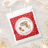 Kersttaart bakken bedankzakje (Geknipt)