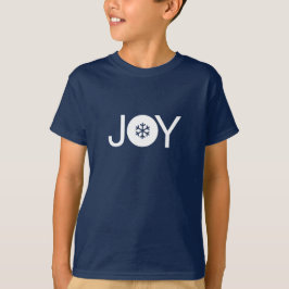 kersttaart blauw en witte Kinderen T-shirt