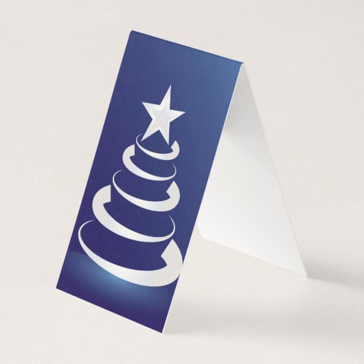 kersttaart kaart (Voorkant)