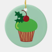 kersttaart keramisch ornament (Achterkant)