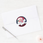 kersttaarten ronde sticker (Envelop)