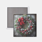 kersttaartrommels magneet (Voorkant / Achterkant)