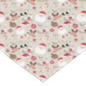 kersttablet tafelkleed (Gekanteld)