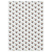 kersttafelkleden, Snowman-sauzen Tafelkleed (Voorkant)