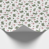 kersttak cadeaupapier (Hoek)