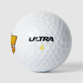 kersttand golfballen (Logo)