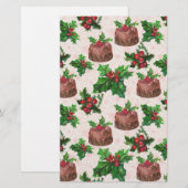 kersttang briefpapier (Voorkant / Achterkant)