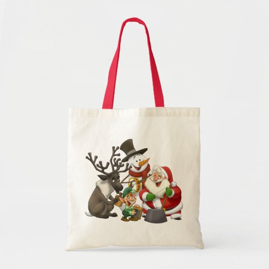 kersttang tote bag (Voorkant)