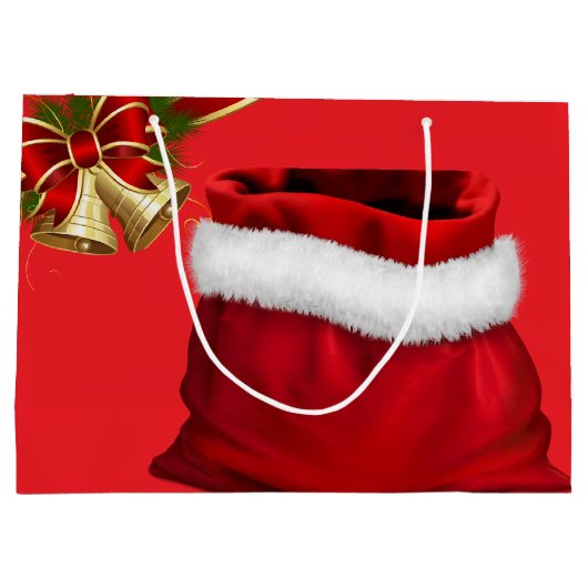 kersttas groot cadeauzakje (Achterkant)