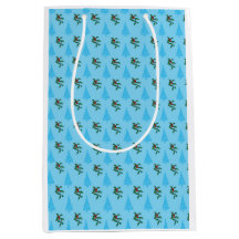 Kersttas met Holly en Blauwe Bomen