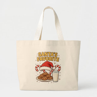 Kersttassen van Sinterklaas Favoriet Grote Tote Bag
