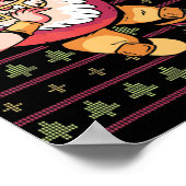 kerstteam football poster (Hoek)