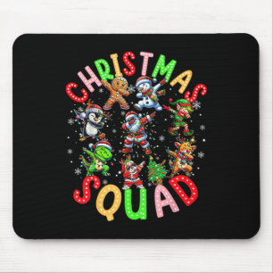 Kerstteam Sinterklaas Elf Squad Kerst Overeenkomen Muismat